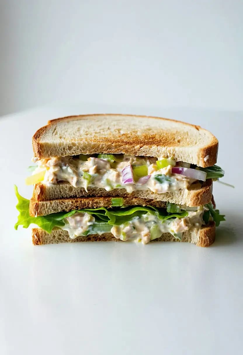 Receita de Sanduíche de Salada de Atum