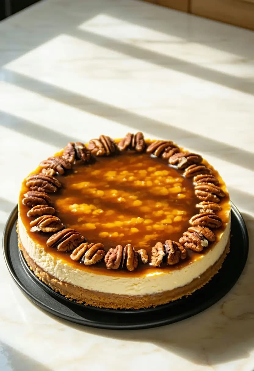 Receita de Cheesecake Tartaruga