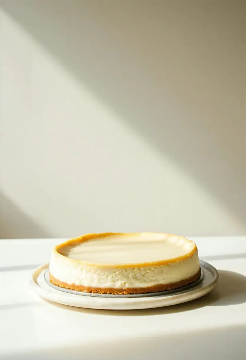 Receita de Cheesecake de Baunilha