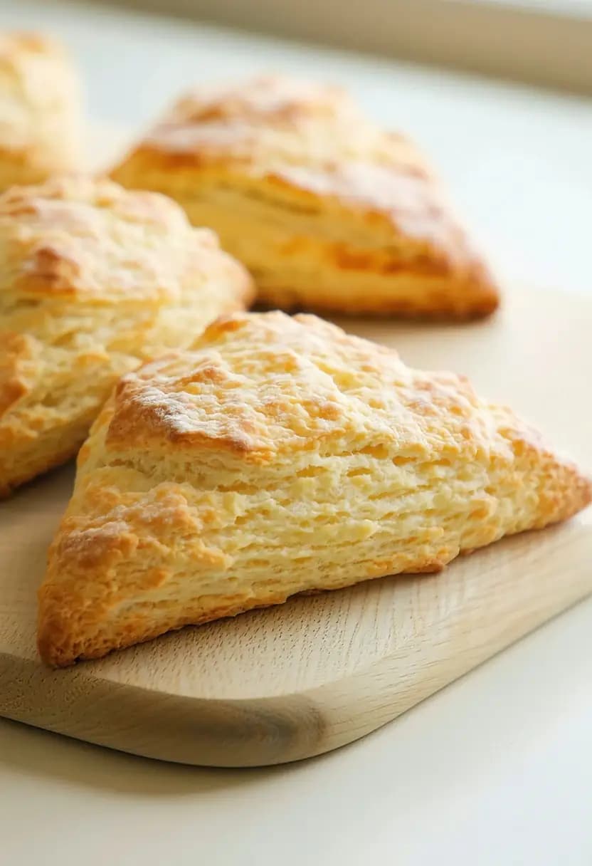 Receita de Scones de Baunilha