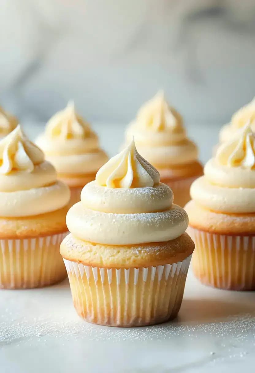 Receita de Cupcakes de Manteiga com Vanilla