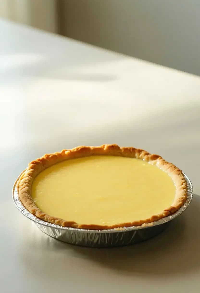 Receita de Torta de Creme de Baunilha