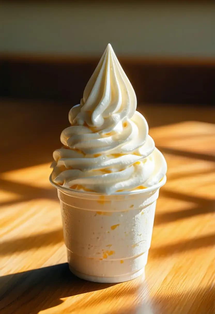 Receita de Iogurte Gelado de Baunilha