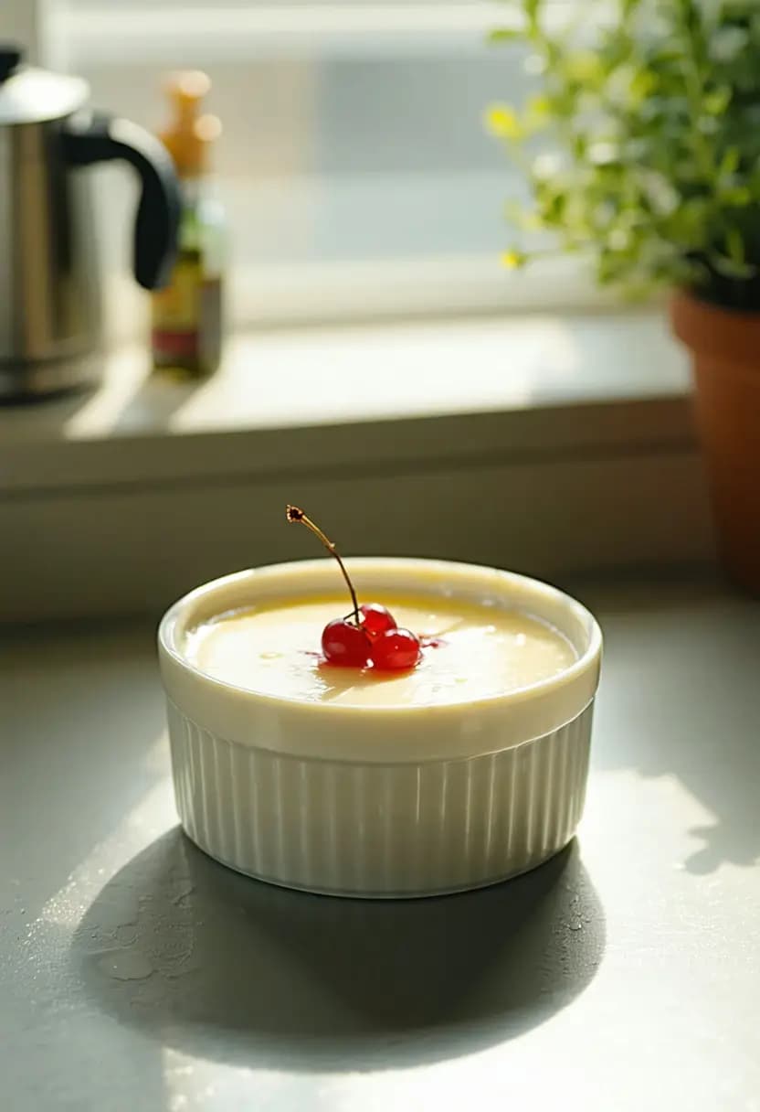Receita de Panna Cotta de Baunilha