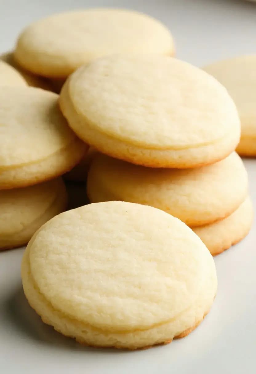Receita de Biscoitos de Açúcar com Baunilha