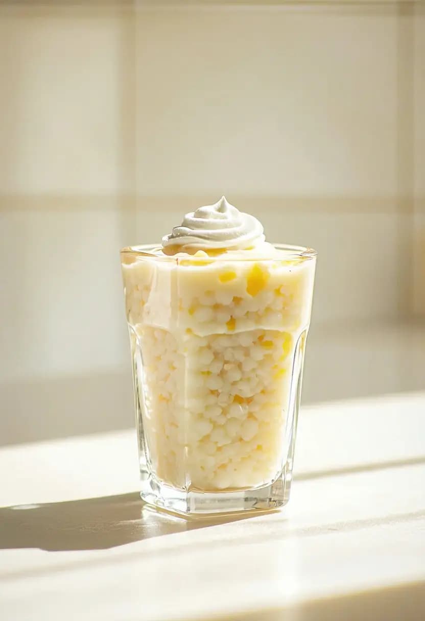 Receita de Pudim de Tapioca de Baunilha