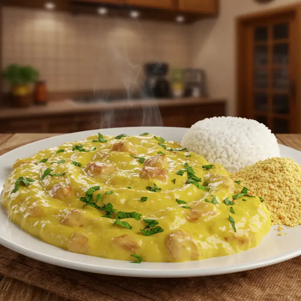 Receita de Vatapá de frango