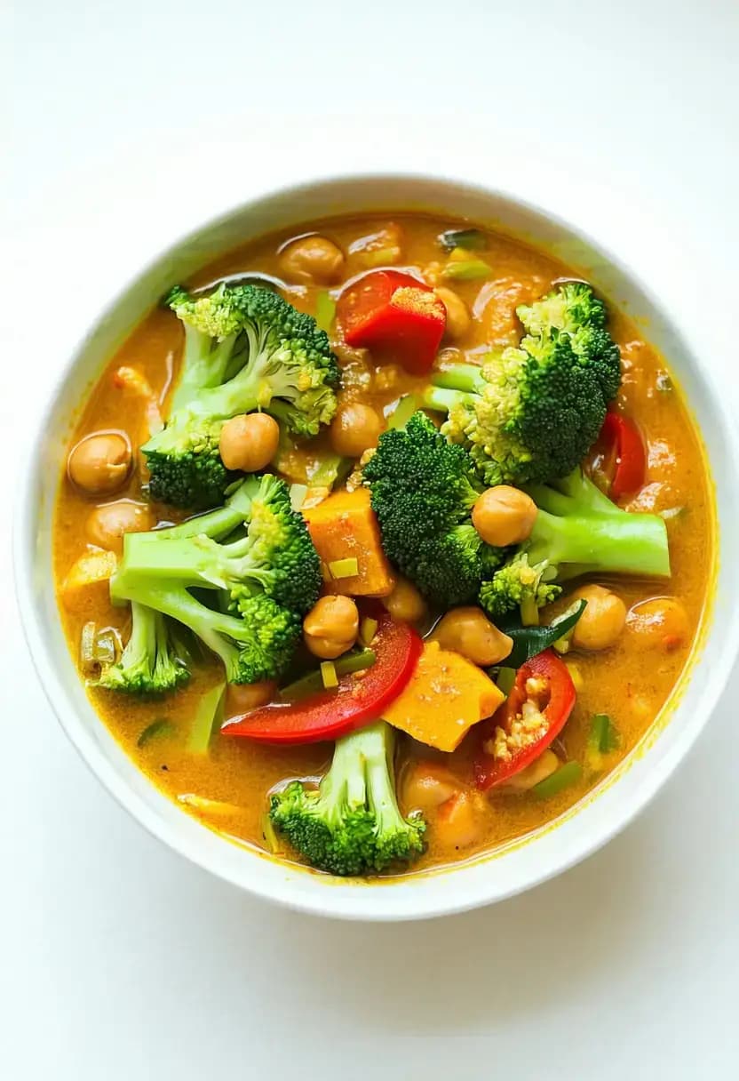 Receita de Curry Vegano de Coco