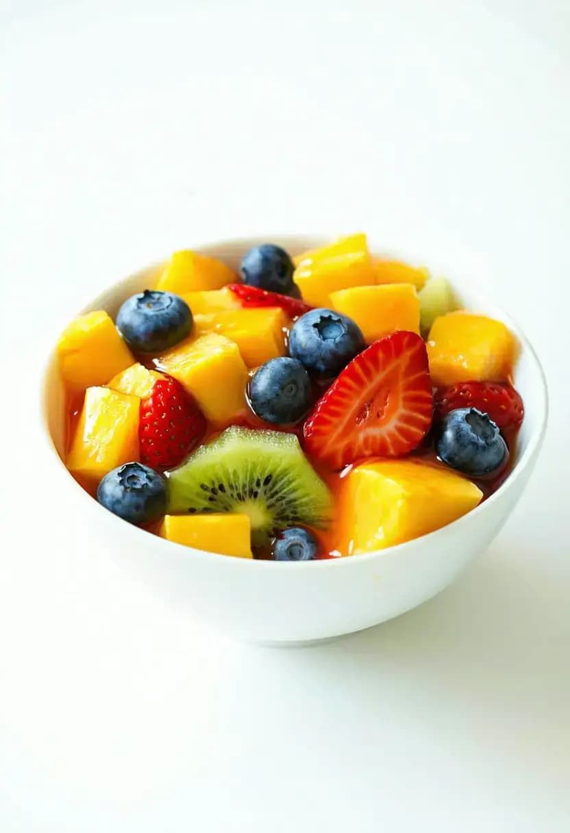 Receita de Salada de Frutas Vibrante