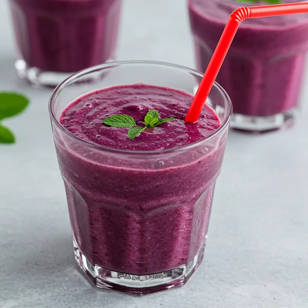 Receita de Vitamina de açai