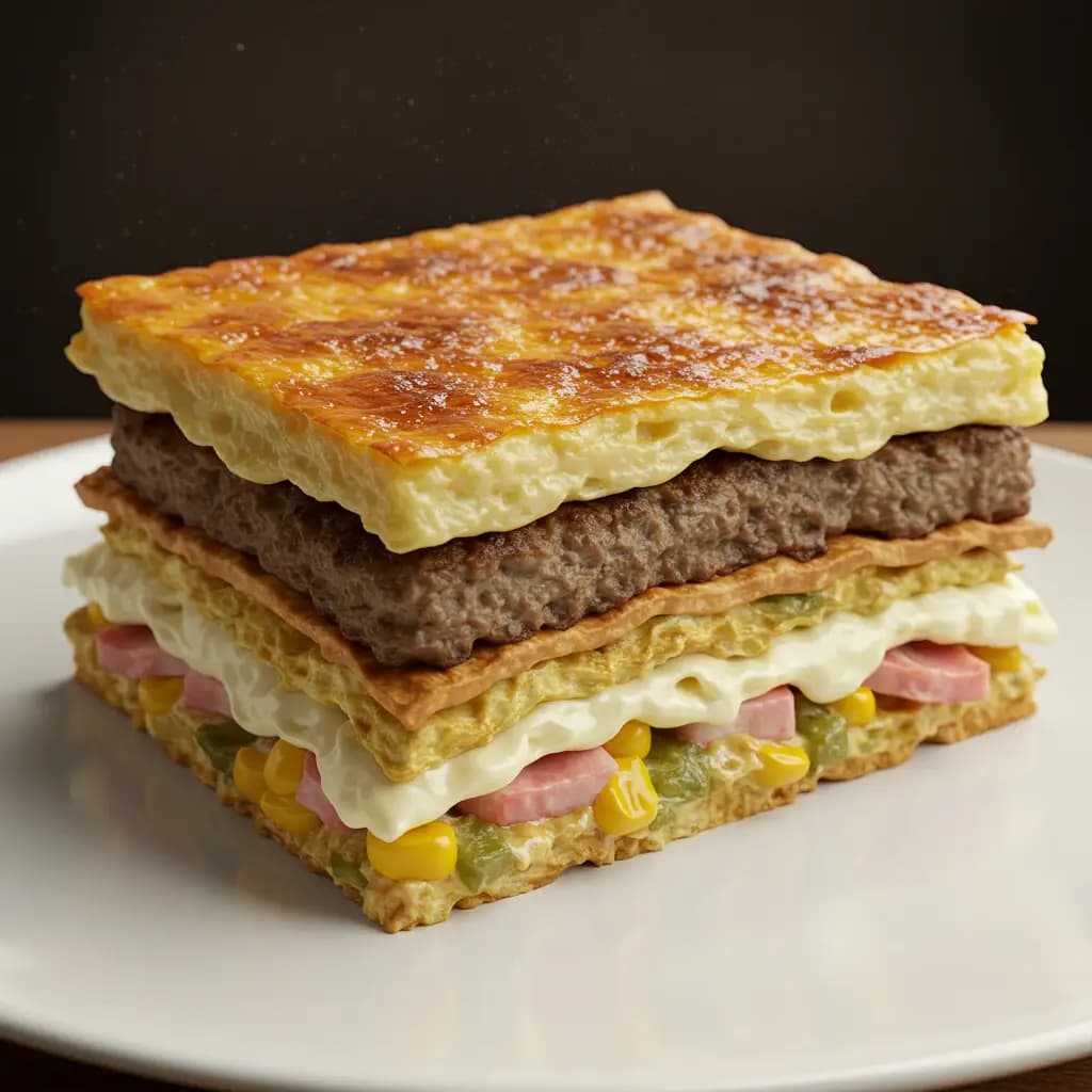 Receita de X-Tudo de Forno