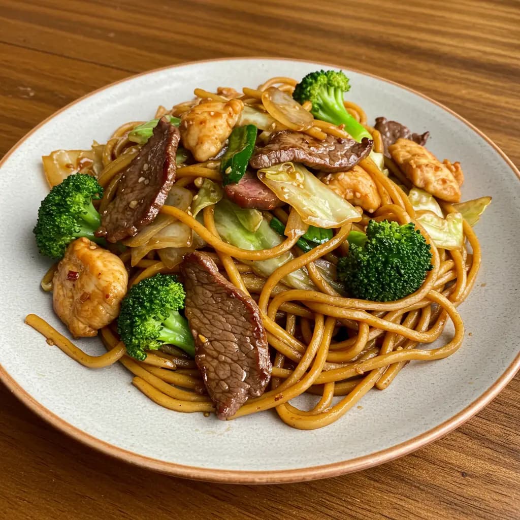 Receita de Yakisoba da Elena