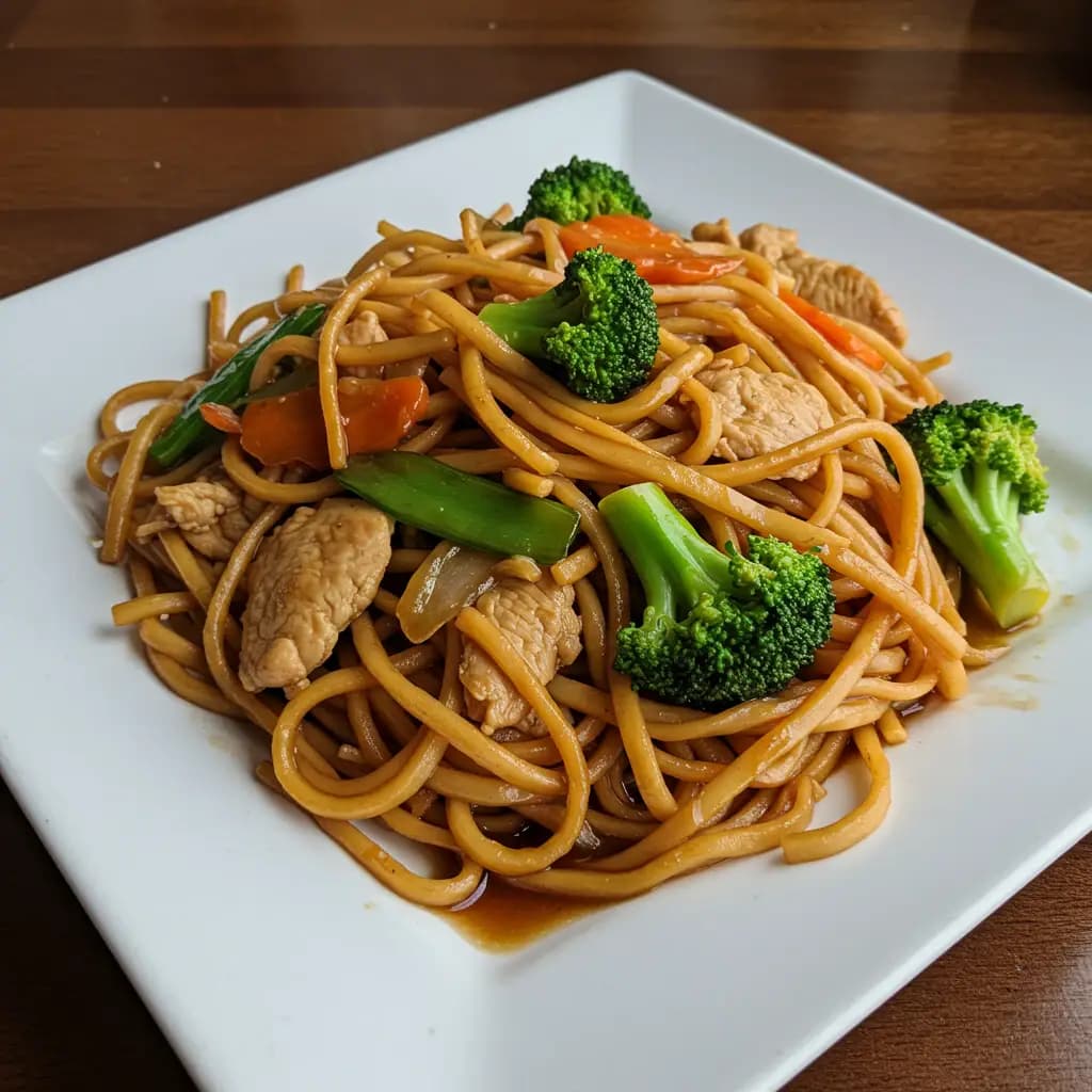 Receita de Yakisoba de Frango