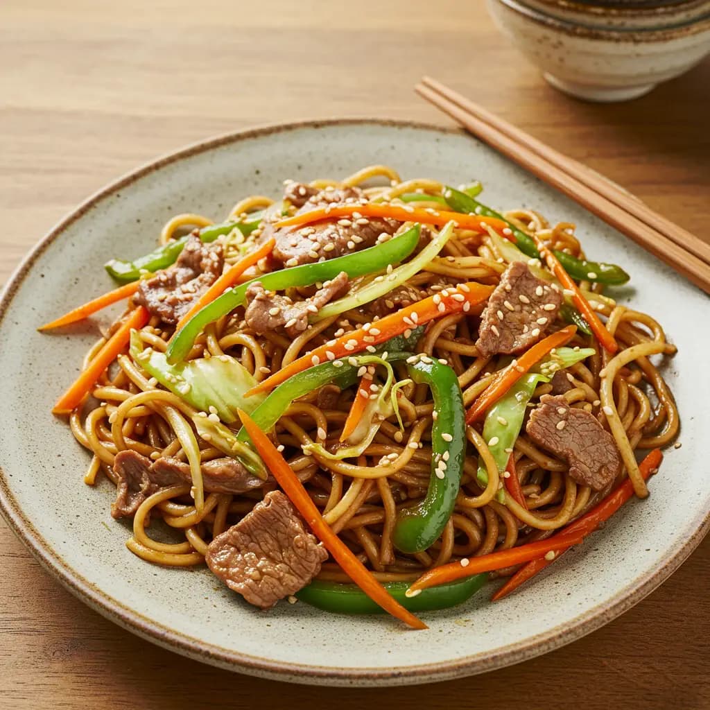 Receita de Yakisoba Tradicional