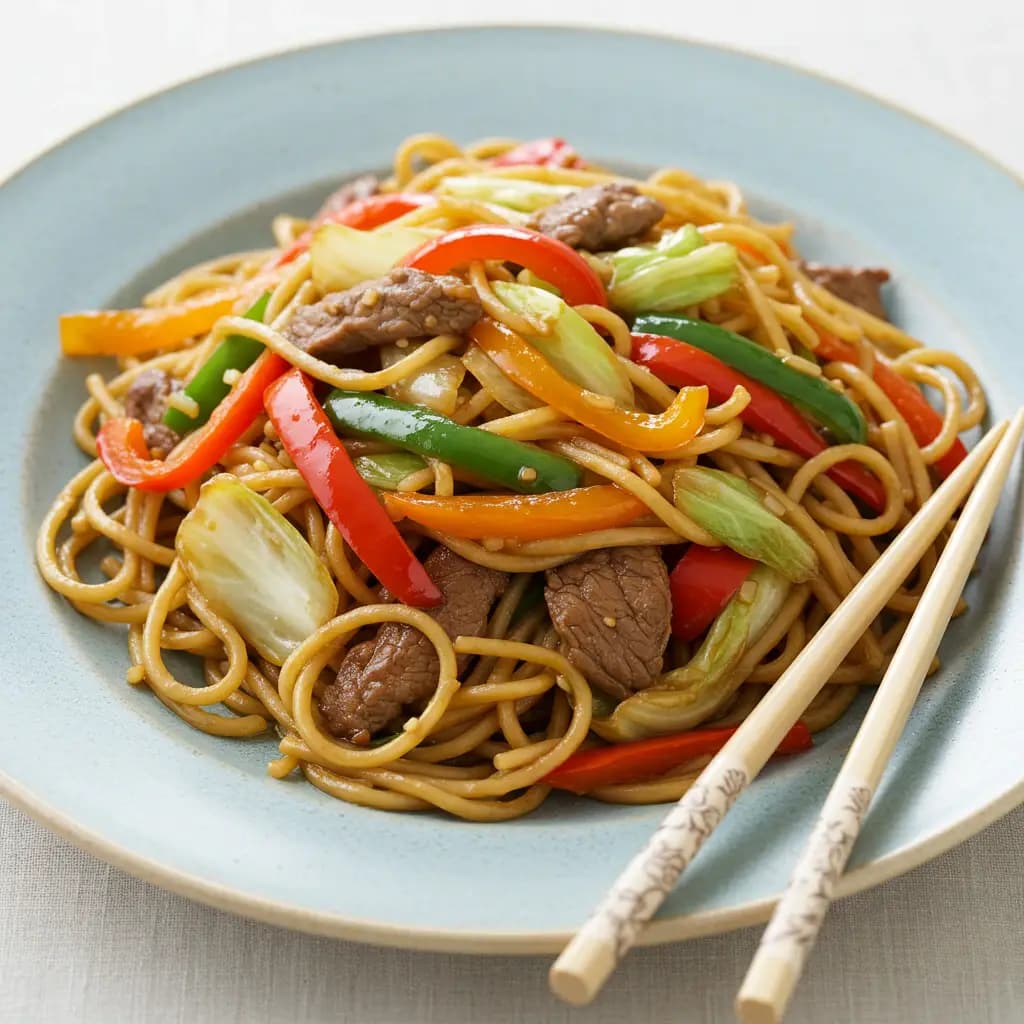 Receita de Yakissoba Completo