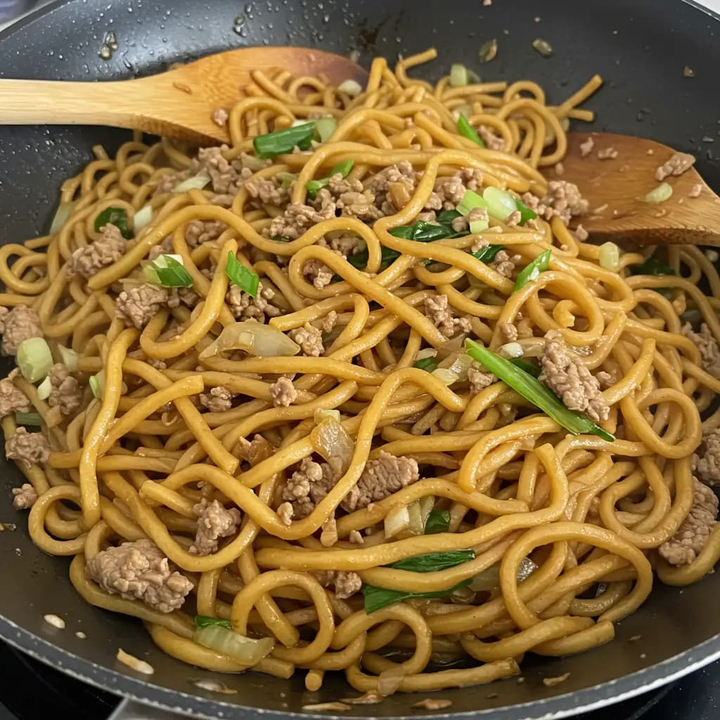 Receita de Yakissoba de Carne