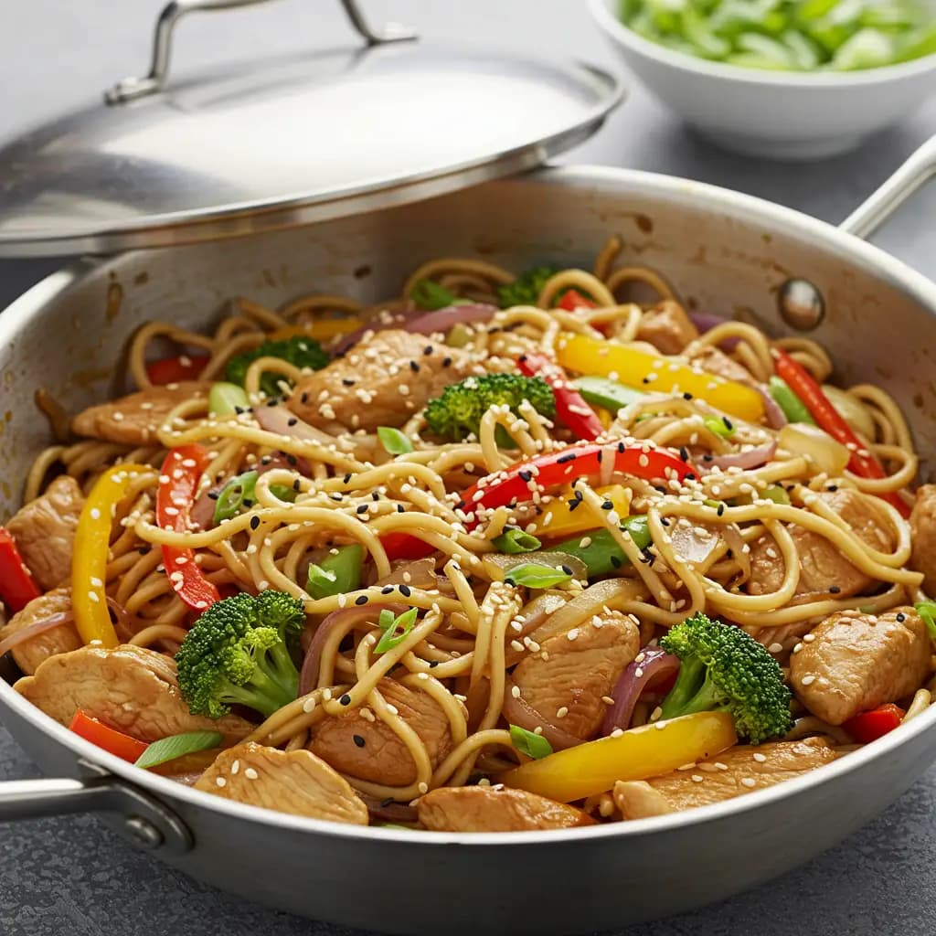 Receita de Yakissoba de Frango