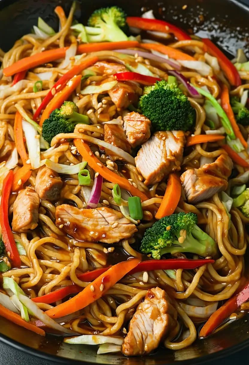Receita de Yakissoba Tradicional