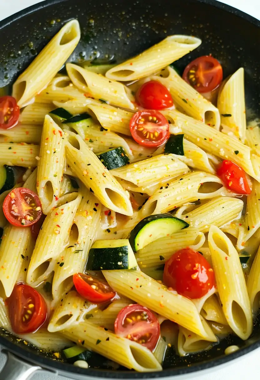 Massa Primavera com 5 Ingredientes