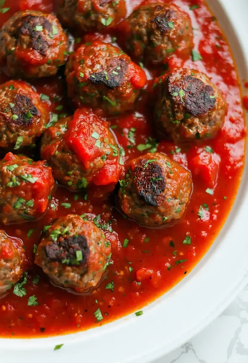 Almôndegas de Carne ao Molho
