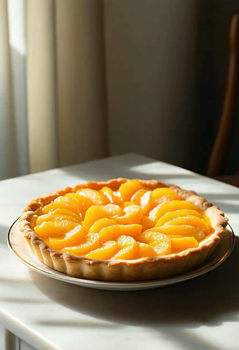 Torta de Damasco e Amêndoas