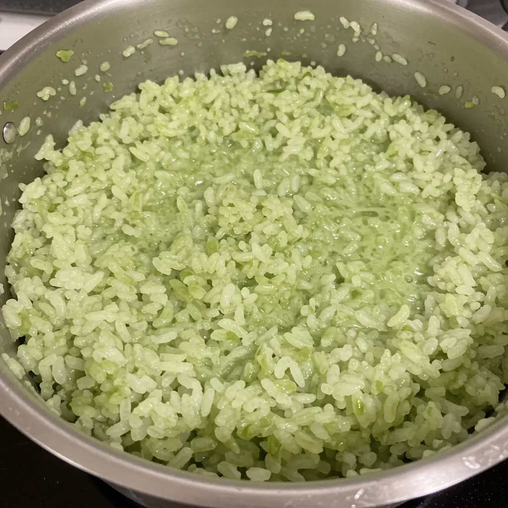 Arroz com Couve Cremoso