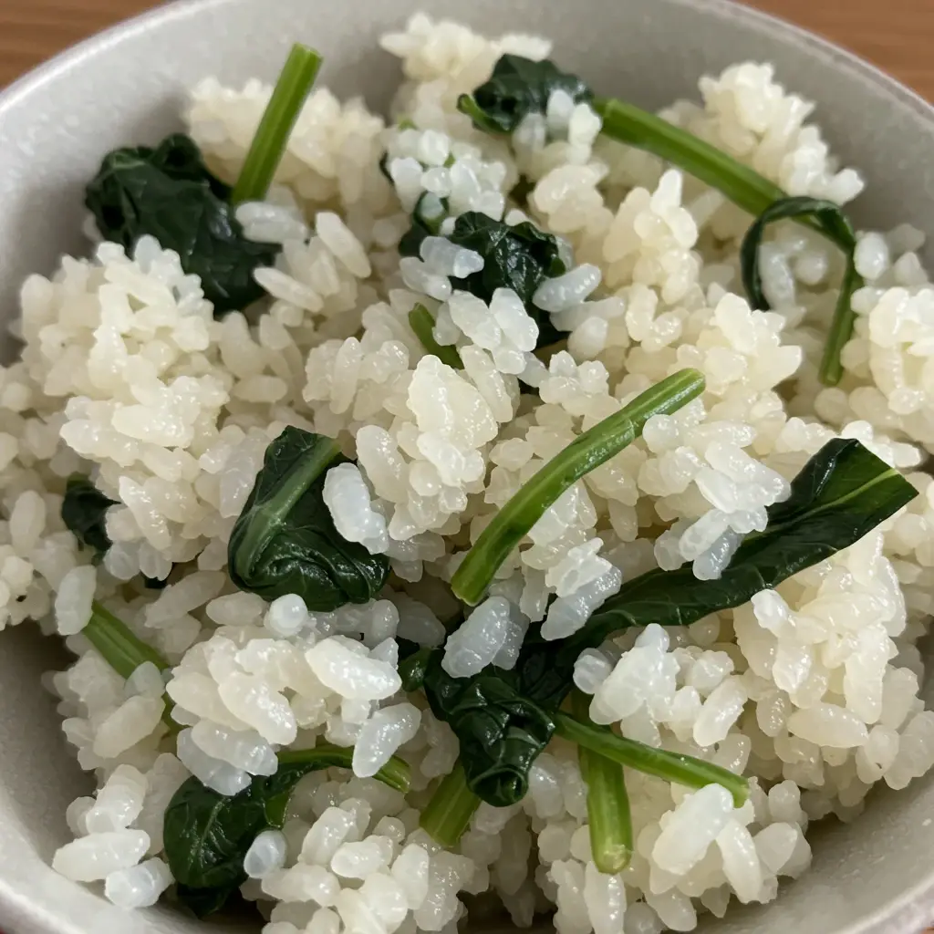 Arroz com Espinafre