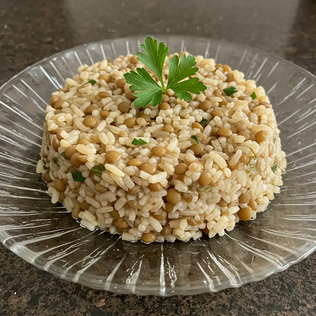 Arroz com Lentilha