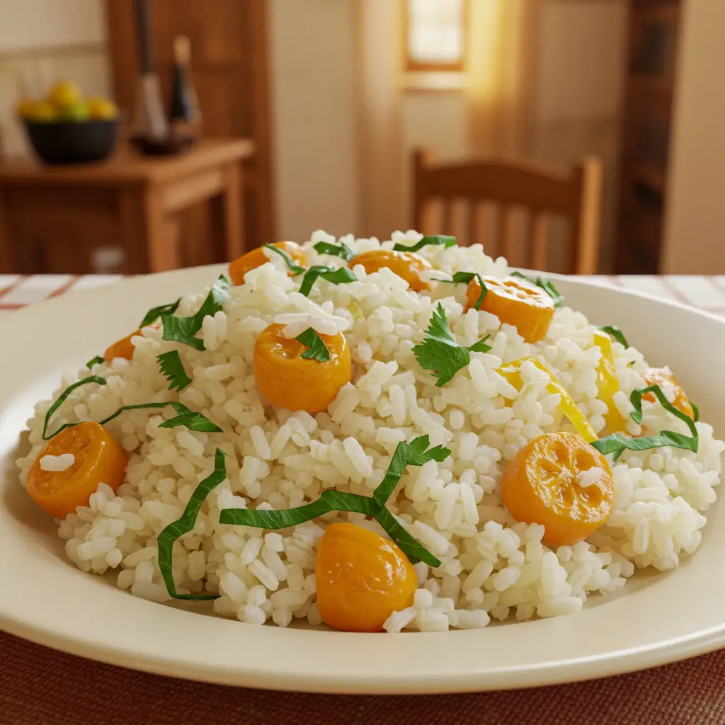 Arroz com pequi