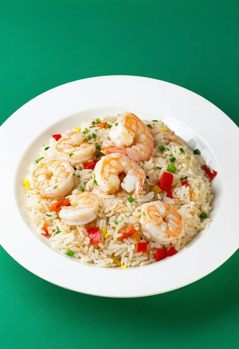 Arroz Cremoso de Camarão