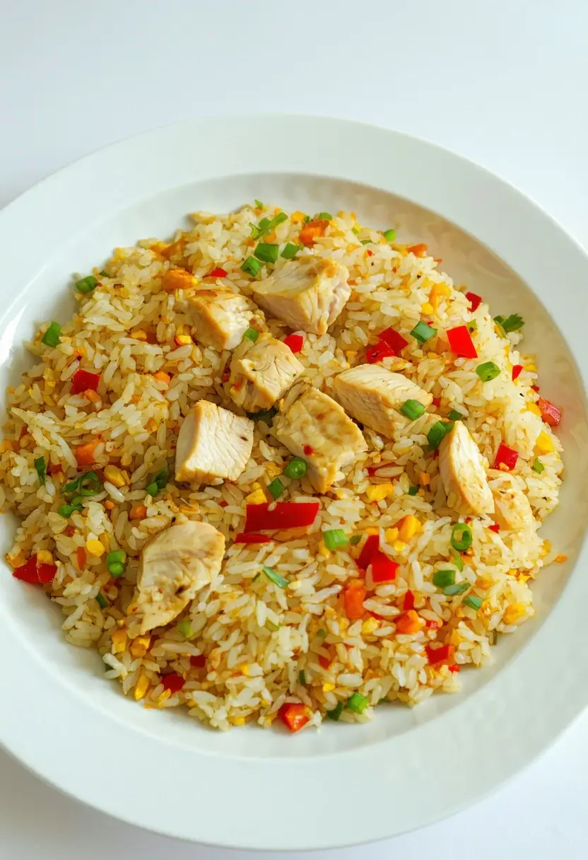 Arroz de Coco com Frango