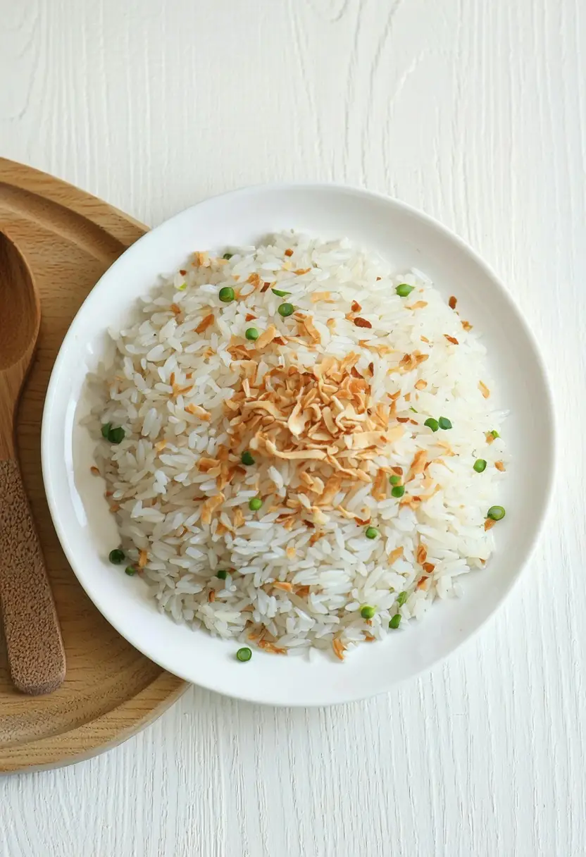 Arroz de Coco na AirFryer