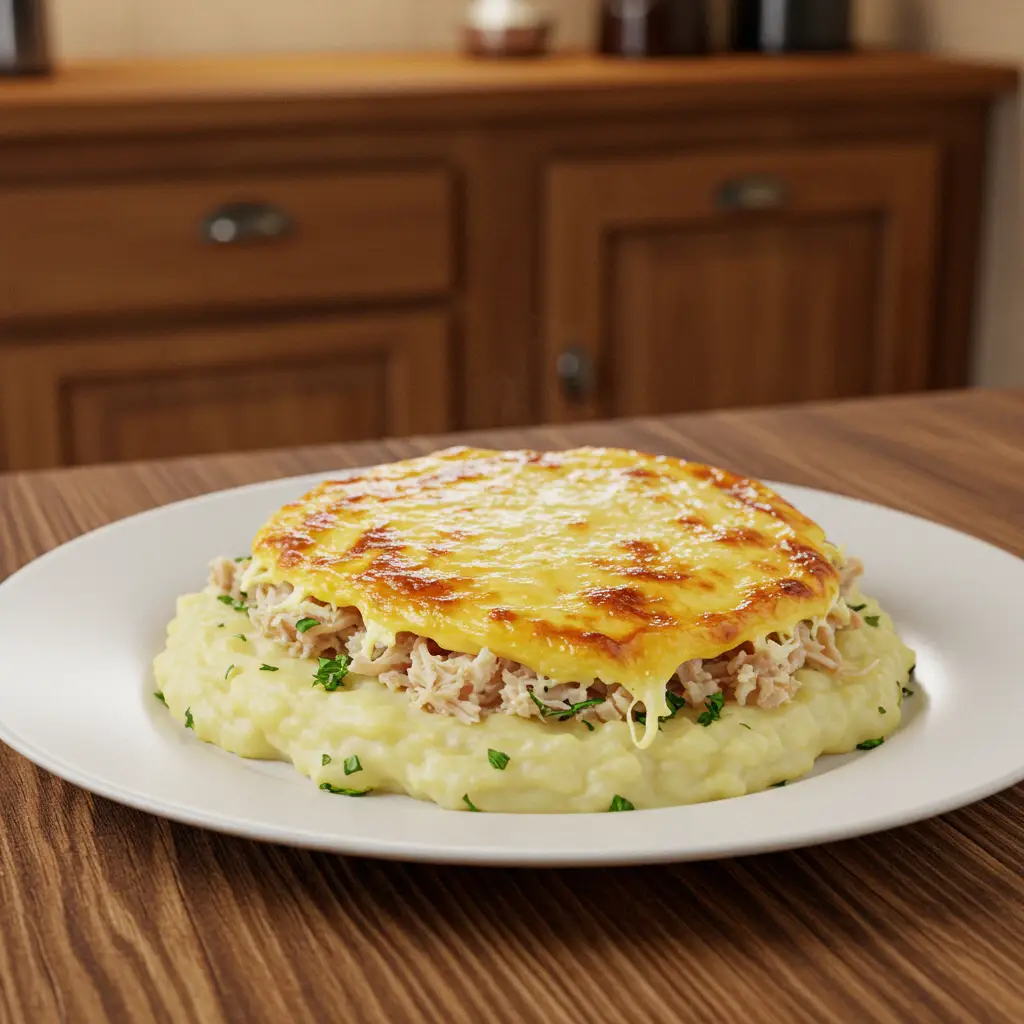 Bacalhau escondidinho