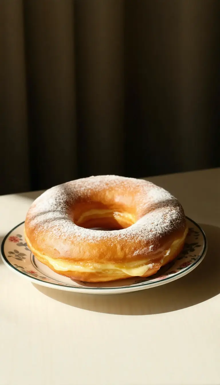 Donuts com Creme Bavário