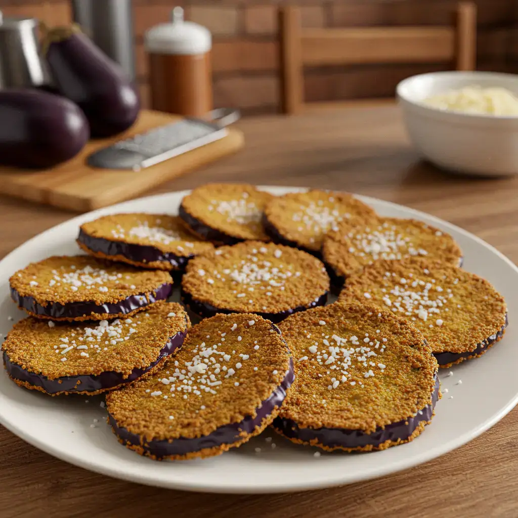 Berinjela à milanesa