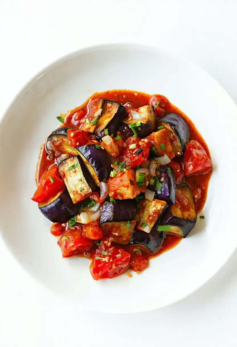 Berinjela Refogada com Tomate