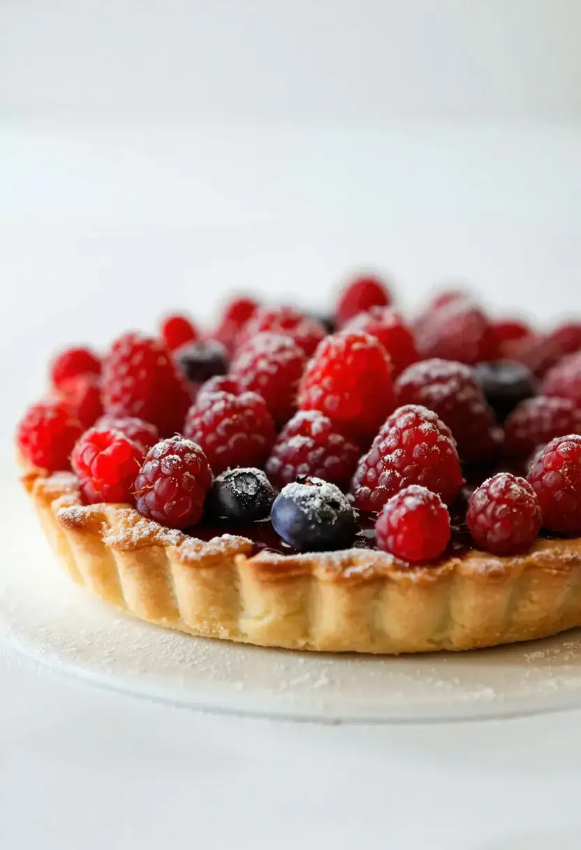 Torta de Frutas Vermelhas