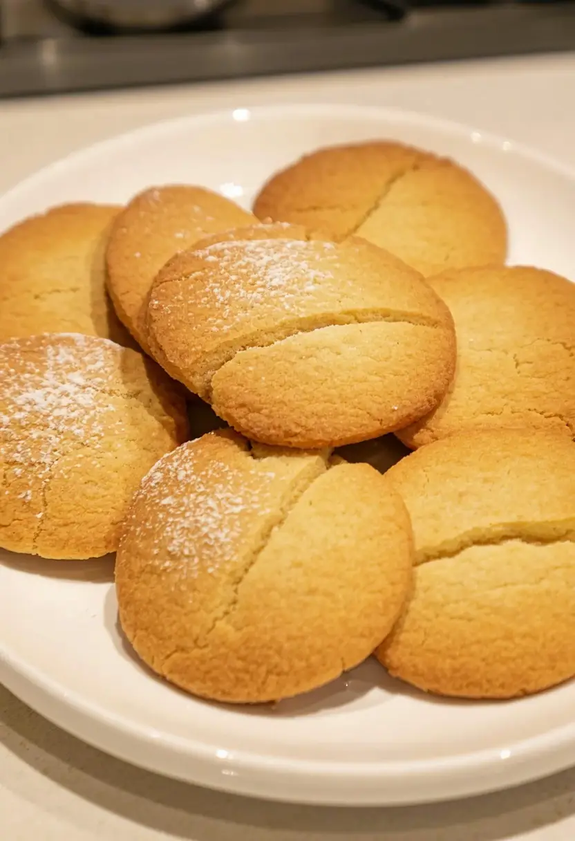 Biscoitos de Creme de Leite