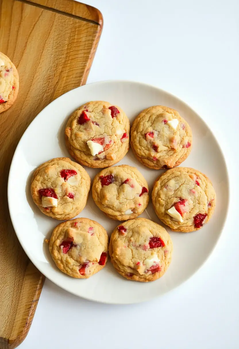 Biscoitos de Morango Congelado