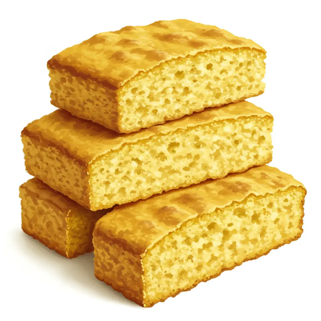 Bolo cremoso de fubá