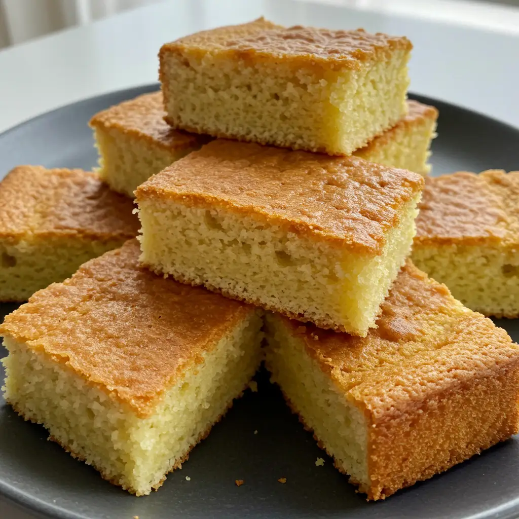 Bolo Cremoso de Fubá
