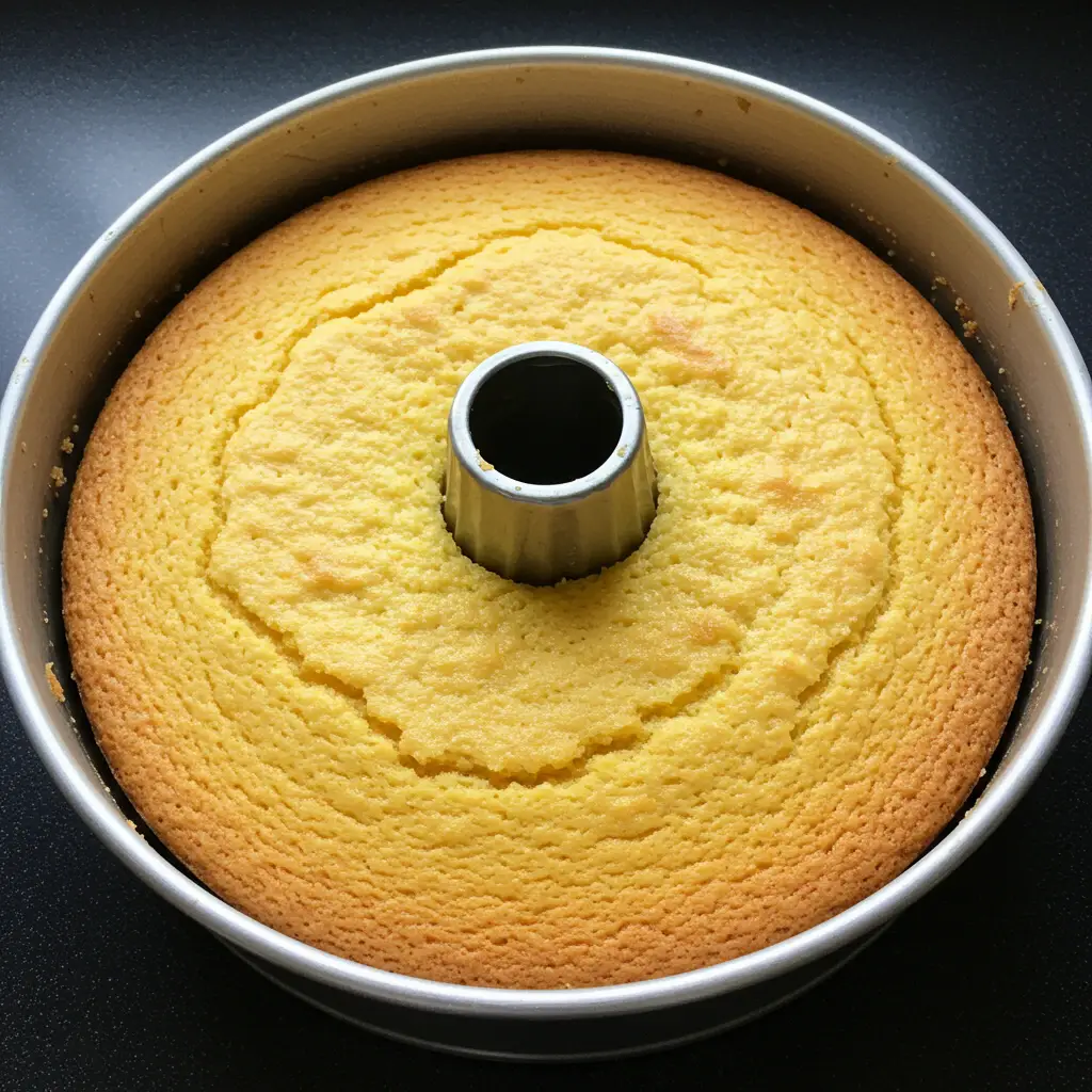 Bolo Cremoso de Fubá