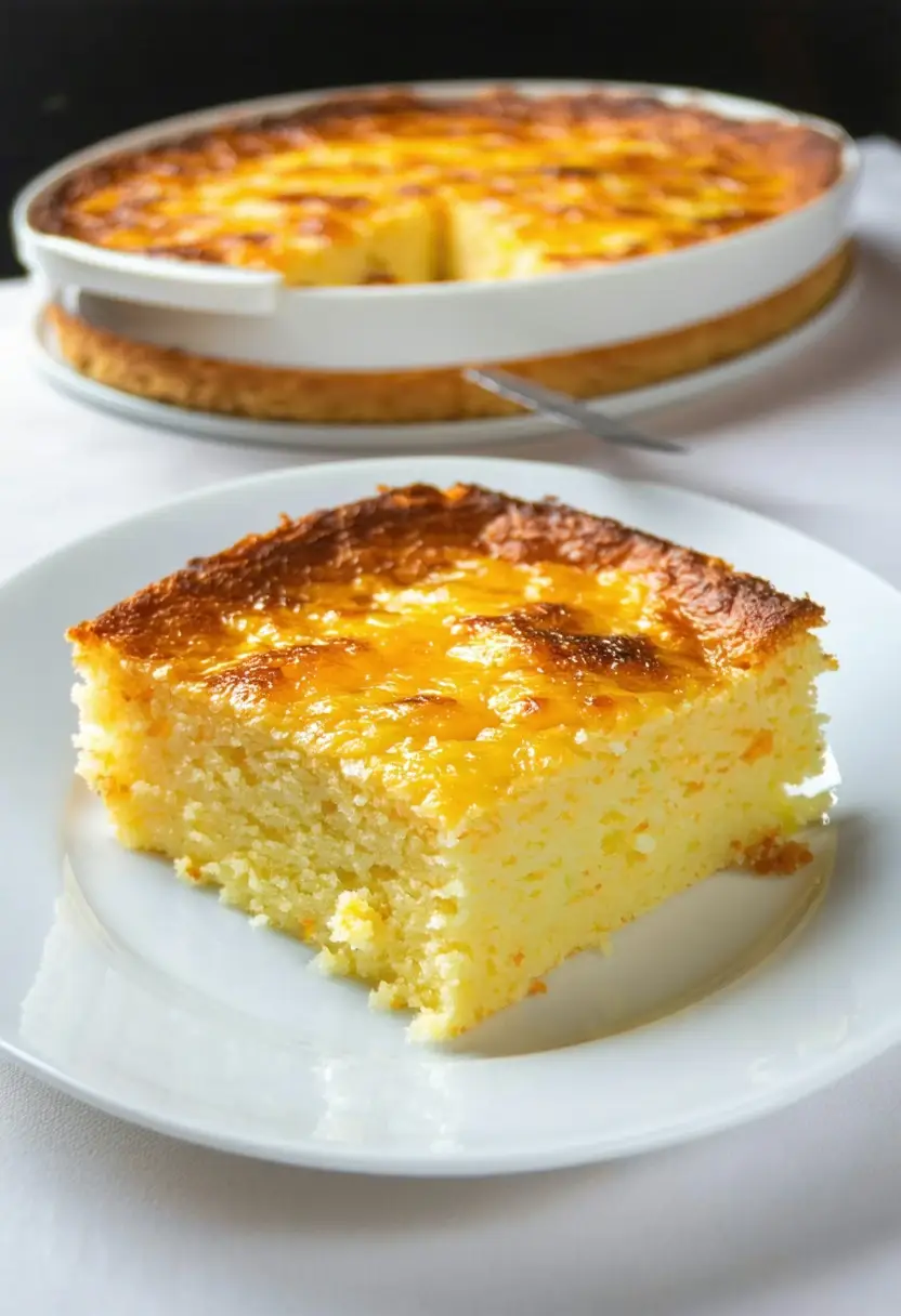 Bolo de Aipim Cremoso