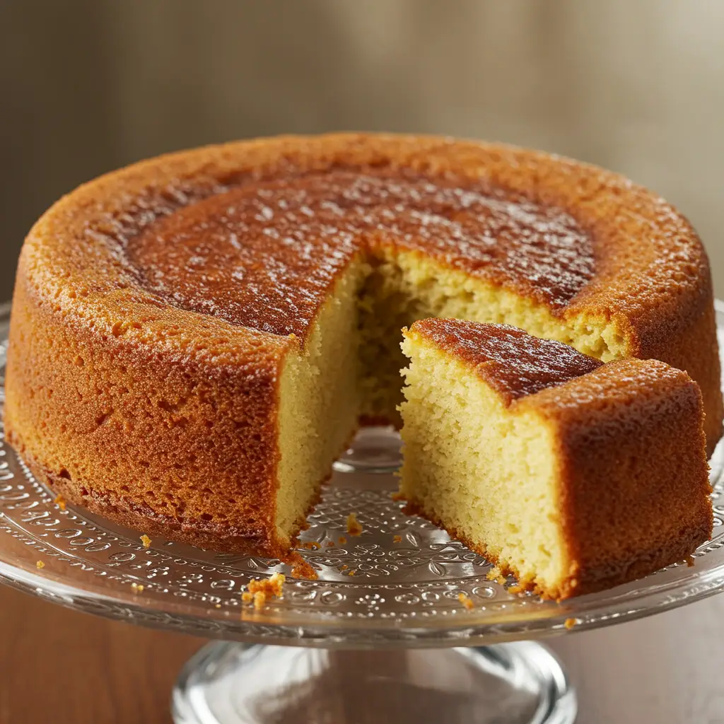Bolo de Arroz com Coco