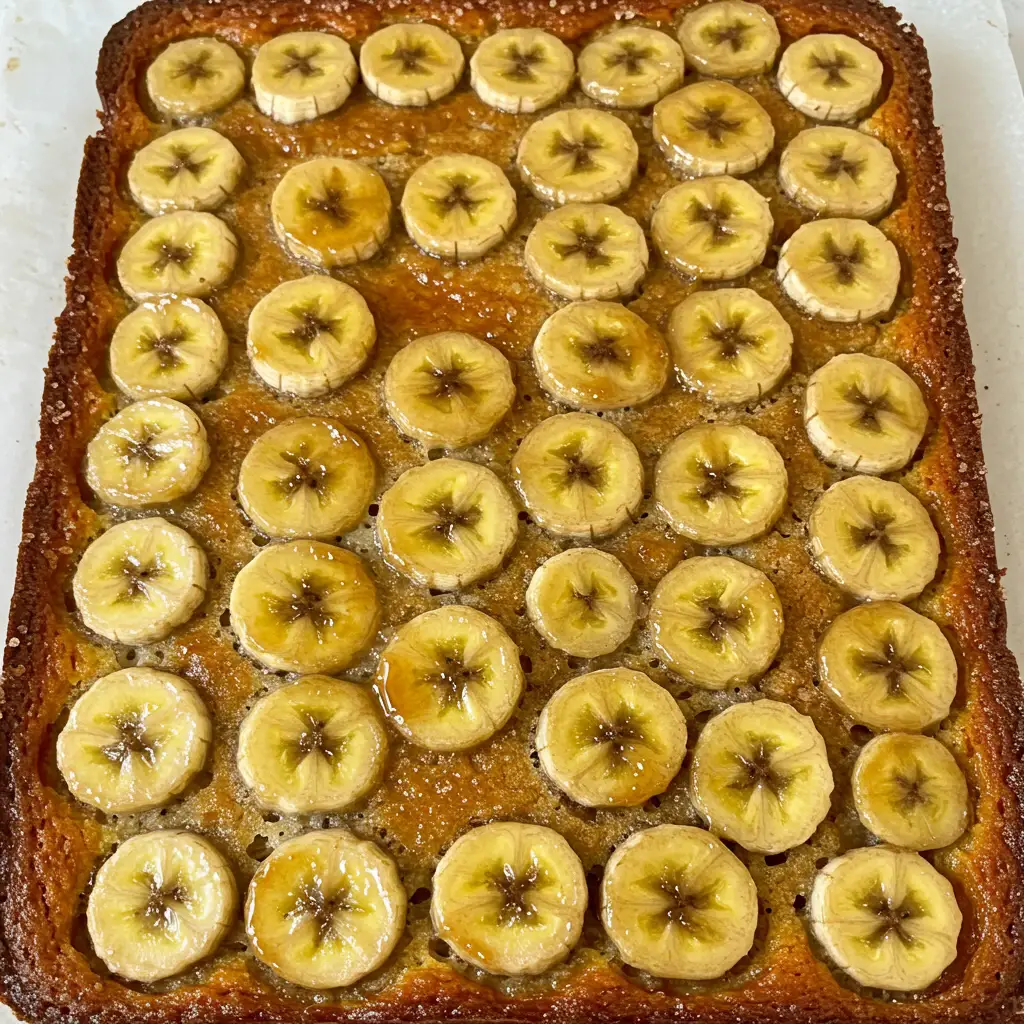 Bolo de banana fácil