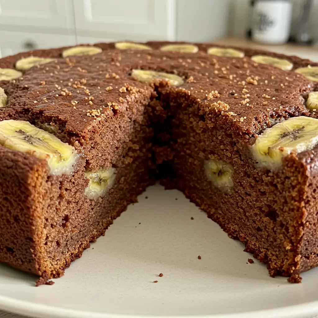 Bolo de Banana Vegana