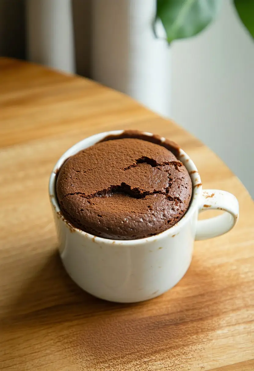 Bolo de Caneca de Chocolate