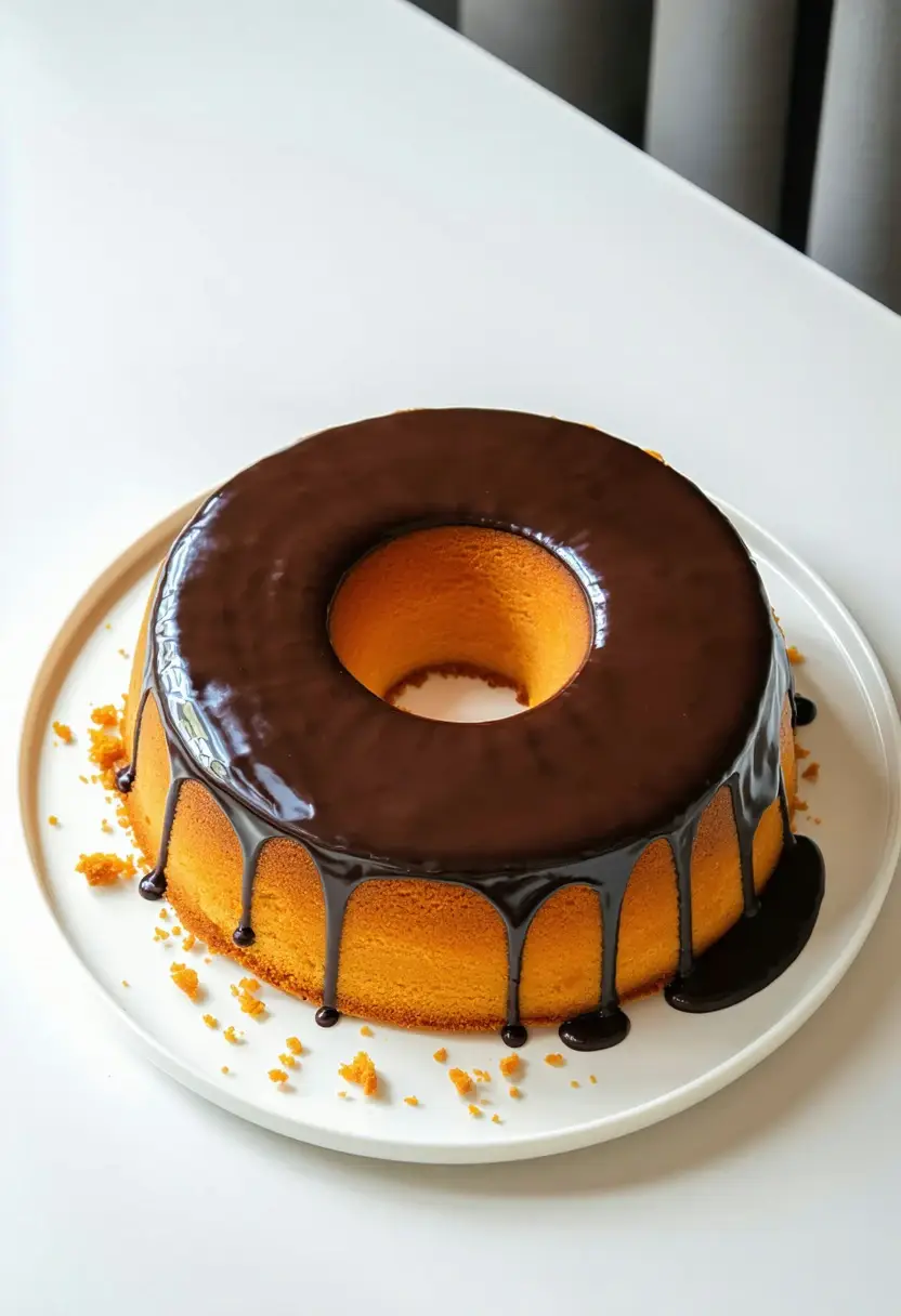 Bolo de Cenoura com Brigadeiro