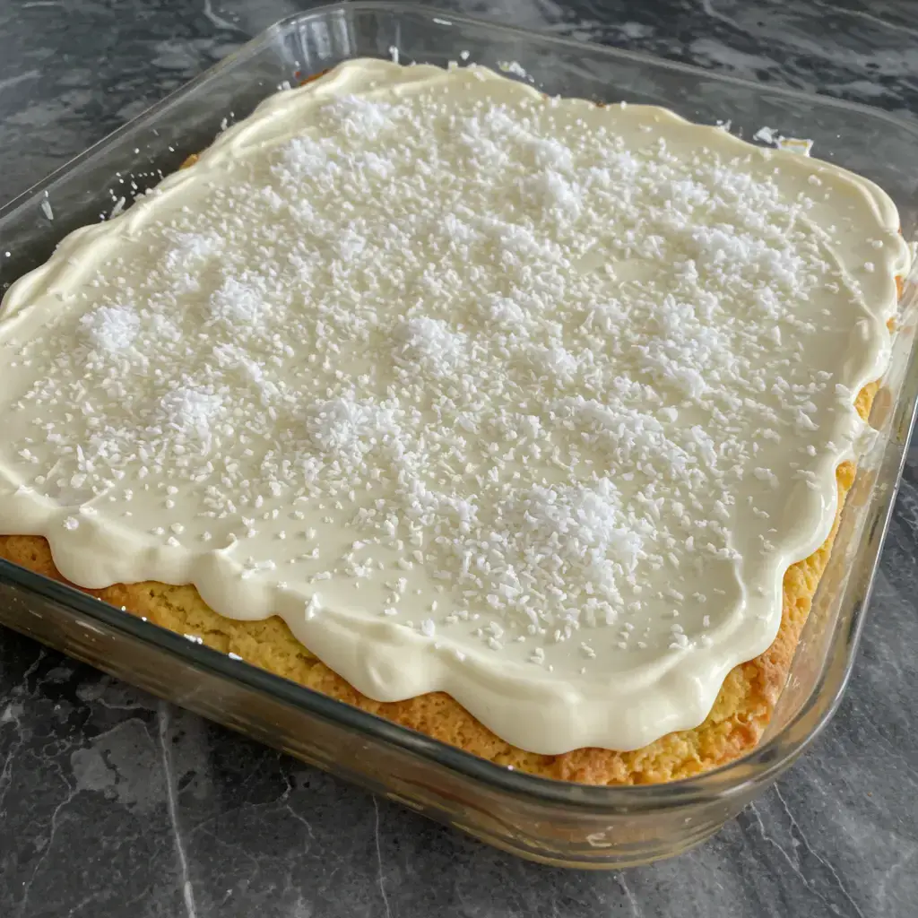 Bolo de Coco Cremoso