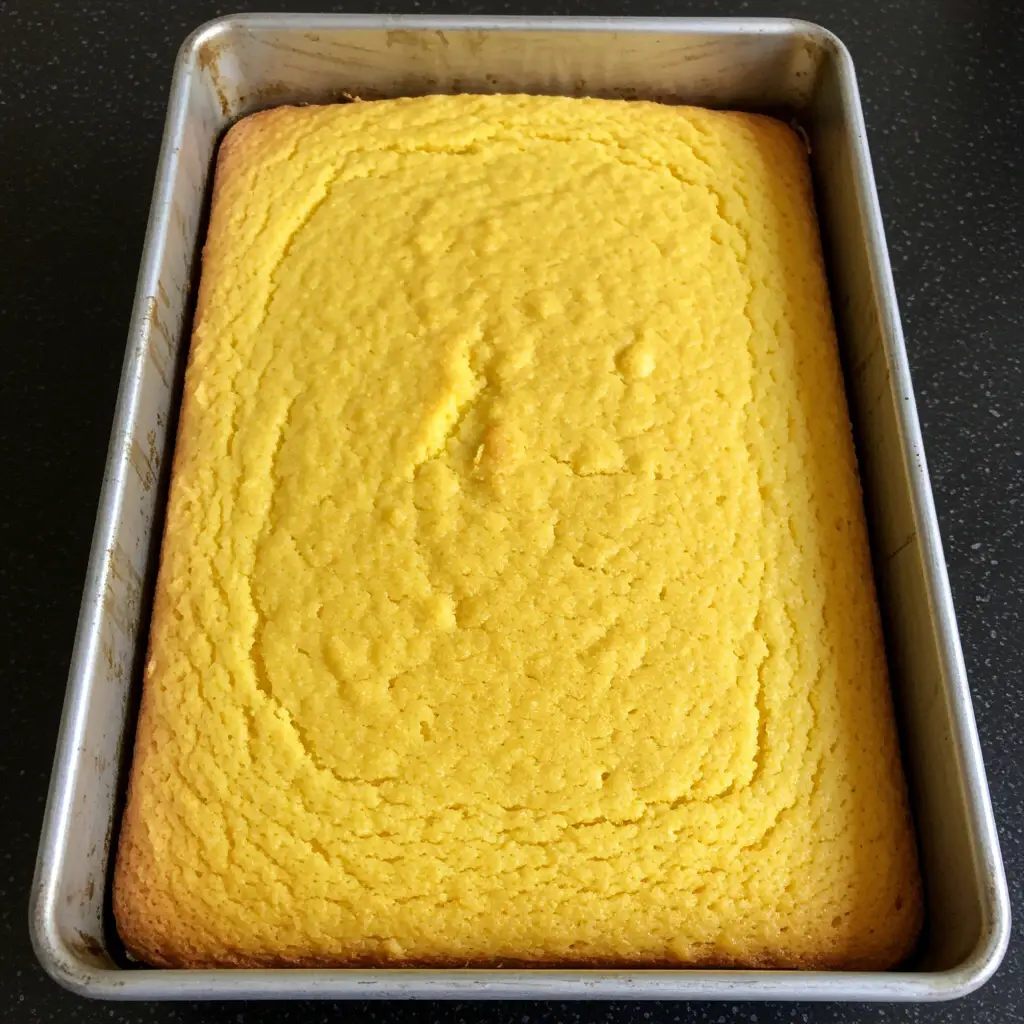 Bolo de Cuscuz Cremoso